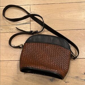 Talbots leather crossbody purse